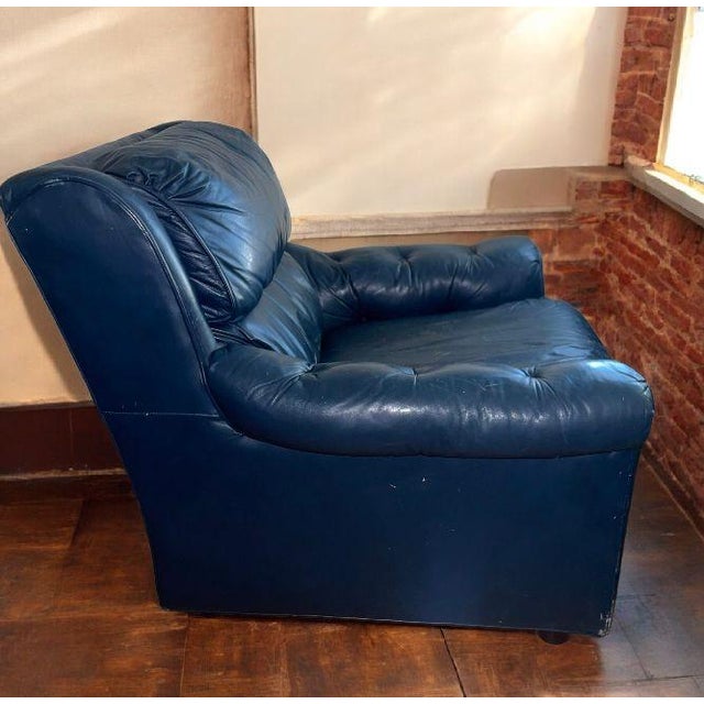 Elevate Your Home With This Stunning, Vintage Lone Star Leather Living Room Collection For Sale - Image 4 of 4