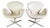Swan Chair in White Leather by Arne Jacobsen for Fritz Hansen For Sale