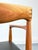 Teak and Leather Armchair by H. W. Klein for Bramin, 1960s For Sale - Image 11 of 18