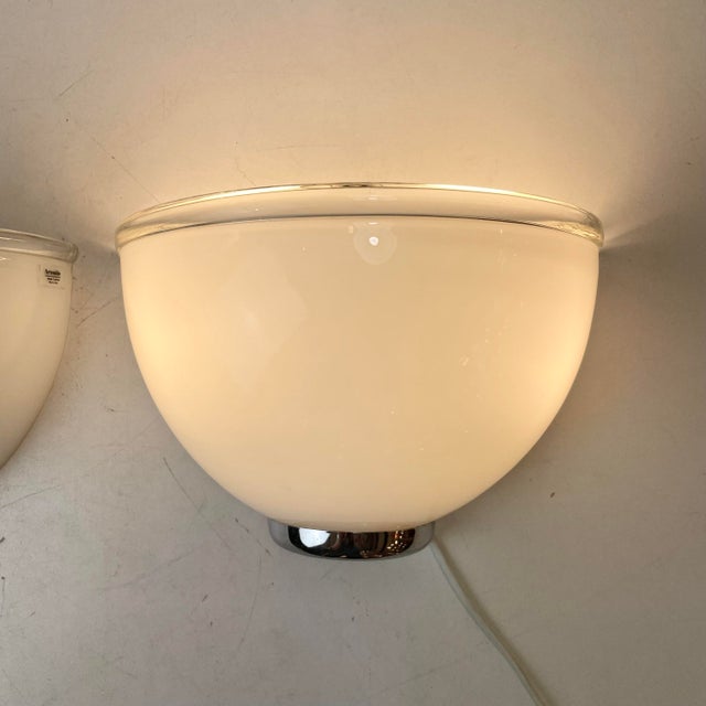 Artemide Onfale 28 Parete Wall Lamps by L. Vistosi for Artemide, Italy, 1990s, Set of 2 For Sale - Image 4 of 18