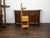 Chinoiserie English 1900s Bamboo Freestanding Shelf with Rattan Accents and Single Drawer For Sale - Image 3 of 9