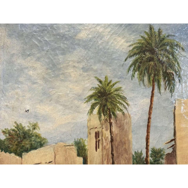 J. Lawless, Orientalist, 1800, Oil on Canvas For Sale - Image 6 of 11