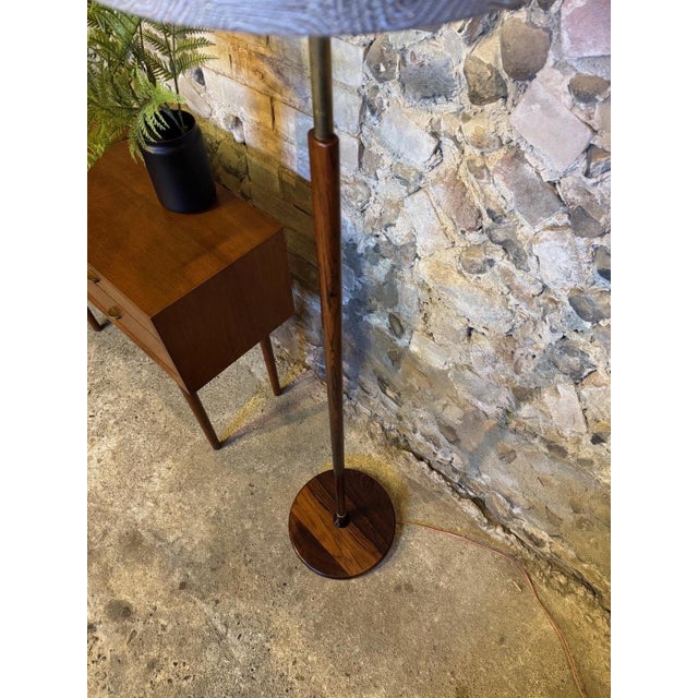 1960s Vintage Danish Scandinavian Floor Standard Lamp, 1960s For Sale - Image 5 of 16