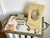 1950s Vintage Rococo Revival Cherub Resin Table Mirror For Sale - Image 10 of 13