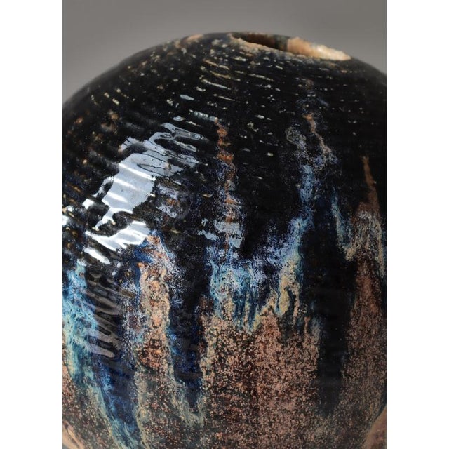 Brown Large Scandinavian Modern Stoneware Sculpture from Illums Bolighus, 1960s For Sale - Image 8 of 18