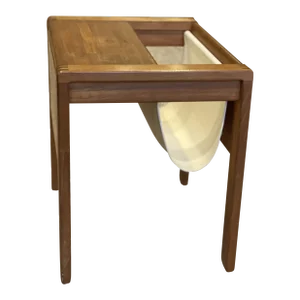 1970s Danish Modern Teak Accent Table