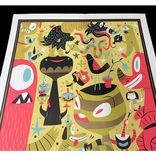 Tim Bisup Signed Limited Edition Alpha Riot Pop Art Print For Sale - Image 4 of 5