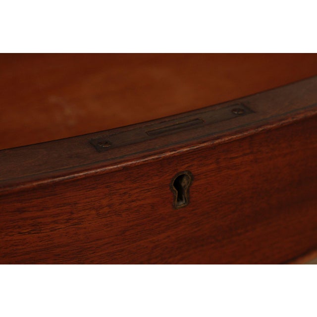 1940's Chippendale Style Mahogany Flip Top Card Table For Sale In Philadelphia - Image 6 of 12