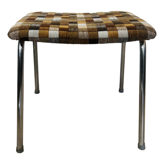Vintage Ottoman by Kovona, Czechoslovakia, 1970s For Sale