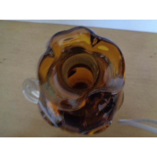 Vintage Brown Murano Art Glass Decanter Chairish