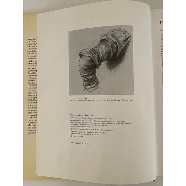 Paper Leonardo Da Vinci by Patrice Boussel Hardcover For Sale - Image 7 of 12