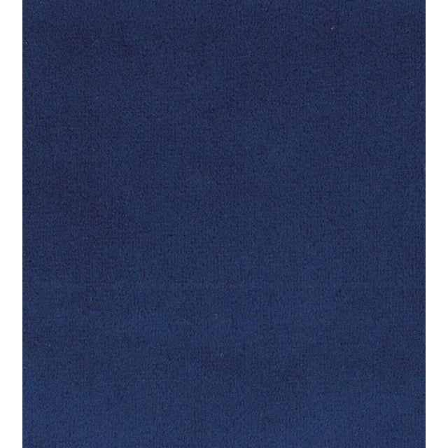 Sample - The House of Scalamandré Bellamy Fabric, Navy For Sale