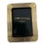 Vintage Carr International Fluted Art Deco Style Brass Picture Frame - 3.5" X 5" For Sale