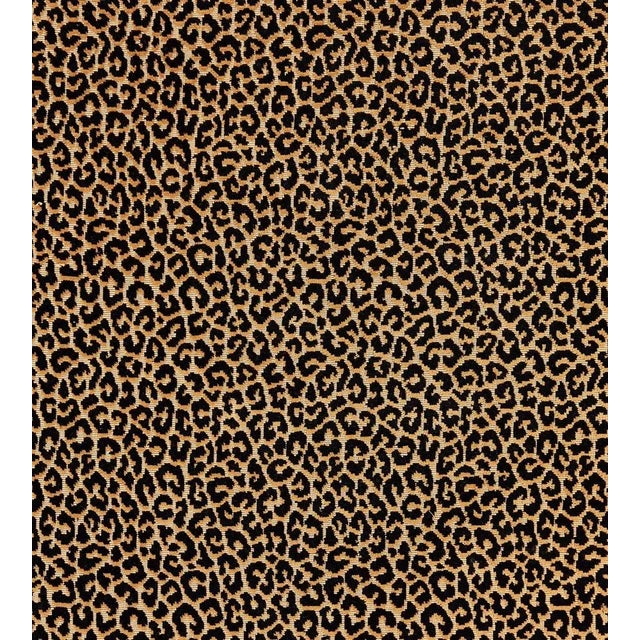 Traditional Sample - The House of Scalamandré Panthera Velvet Fabric, Ebony For Sale - Image 3 of 3