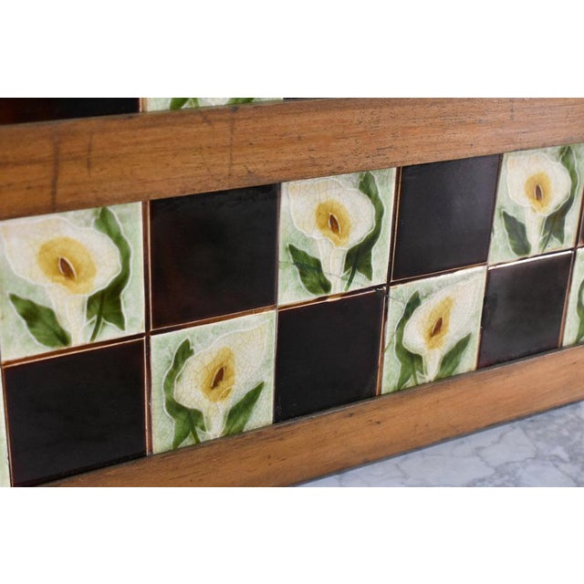 Edwardian Washstand in Marble and Birch, 1890s For Sale - Image 16 of 18