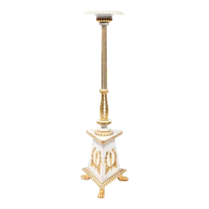Early 20th Century Hollywood Regency Accent - a Neoclassical Style Torchiere Pedestal From Europe