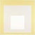 Contemporary Albers Print, Yellow and White For Sale