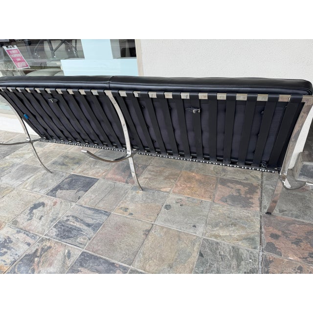 Interior Icons Barcelona Loveseat For Sale - Image 13 of 14