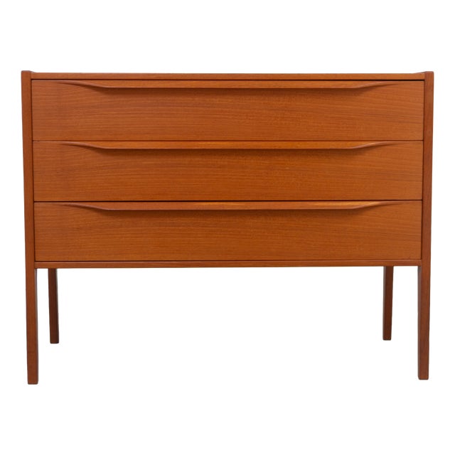 Danish Teak Chest of Drawers No34 by Kai Kristiansen for Aksel Kjersgaard, 1960s. For Sale