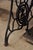 Antique Cast Iron Singer Treadle Sewing Machine Base Oval Marble Console Table For Sale - Image 11 of 12