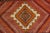 Brown Vintage Moroccan Taznakht Tribal Wool Rug in Brown, Orange and Pink, 1960s For Sale - Image 8 of 17