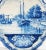 Two Antique Dutch Royal Makkum Delft Blue & White Plaques W/ Dutch Fishing Vessels For Sale - Image 9 of 11
