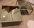 Mid-Century Modern Space Age Coffee Table and Bar Cabinet Set in Chromed Metal, 1970s, Set of 2 For Sale - Image 3 of 18
