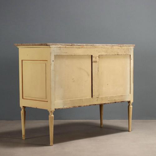 Neoclassical Style Lacquered Chest of Drawers For Sale - Image 12 of 13