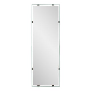 Vivaldo Floating Dressing Mirror with Glass Box Frame For Sale