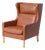 Danish Highback Chair in Leather from Stouby, 1970 For Sale