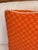 Orange Bernhardt Patterned Feather Down Throw Pillows, Pair For Sale - Image 8 of 12