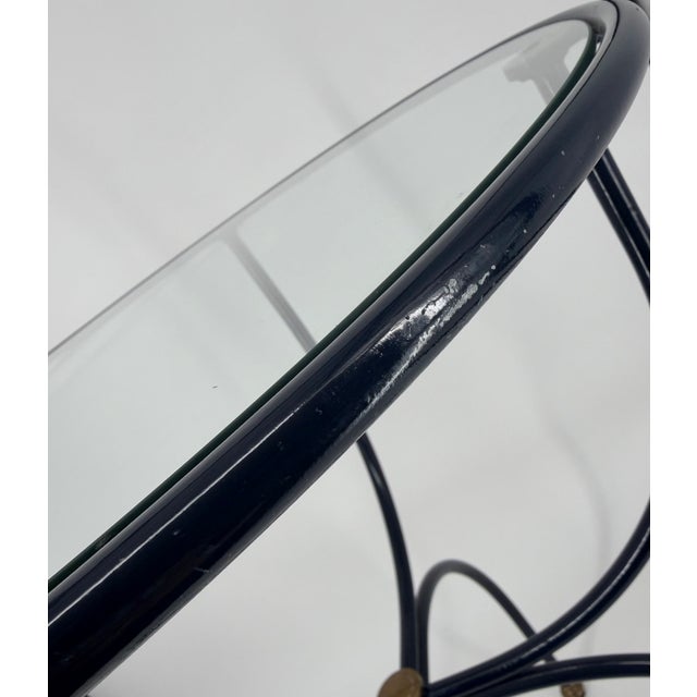 Set of Postmodern Glass Garden Furniture with Chairs and Table, 1980s, Set of 3 For Sale - Image 9 of 18