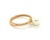 Mid 20th Century Mid 20th Century Tiffany & Co. Hard Wear Pearl 18k Rose Gold Ring Size 5 For Sale - Image 5 of 5