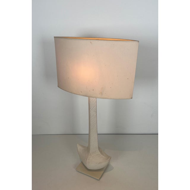 1970s 1970s Ceramic table lamp. French design by L Drummer For Sale - Image 5 of 12
