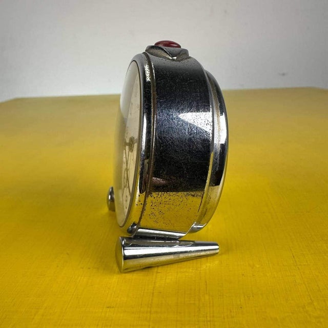 Vintage Swiss Sveglia Clock from Oris For Sale - Image 5 of 10