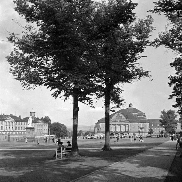 1930s Friedrichsplatz Square at the Inner City of Kassel, Germany, 1937, 2021 For Sale - Image 5 of 5