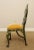 Wood Baroque Style Japonisme Hand Painted Side Dining Chair For Sale - Image 7 of 13
