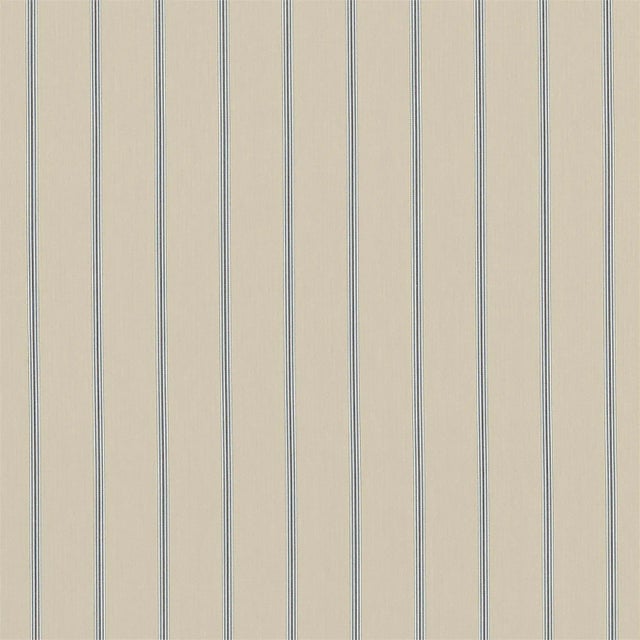 Sanderson Annis Fabric in Biscuit/Indigo For Sale