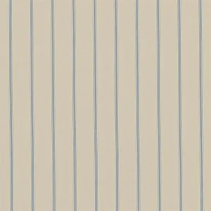 Sanderson Annis Fabric in Biscuit/Indigo