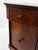 Neoclassical Pair of Early 19th Century Italian Empire Walnut Commodini With Ebonized Columns For Sale - Image 3 of 13