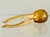 A brass finish nutcracker in the form of a walnut. Marked BMF “Made in W. Germany. From the 70’s.