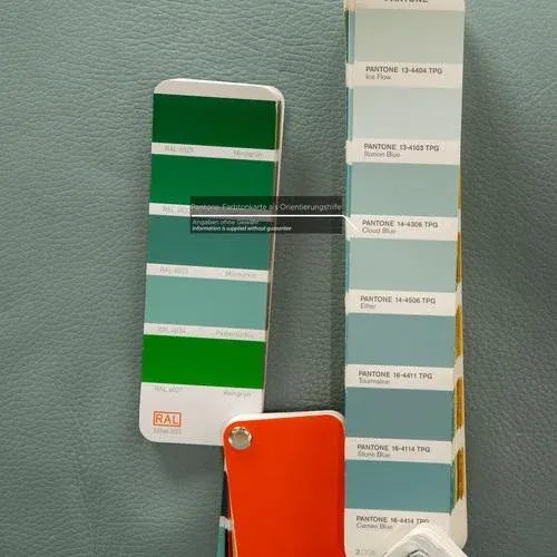 Easyswing Leather Armchair in Blue, Grey & Turquoise from Himolla For Sale - Image 5 of 10