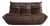 Late 20th Century A 2-Seater Sofa Michel Ducaroy / Ligne Roset Brown Leather For Sale