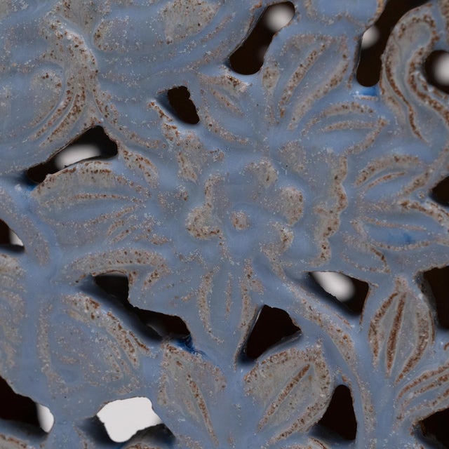 2020s Chinese Periwinkle Peony Garden Stool For Sale - Image 5 of 5