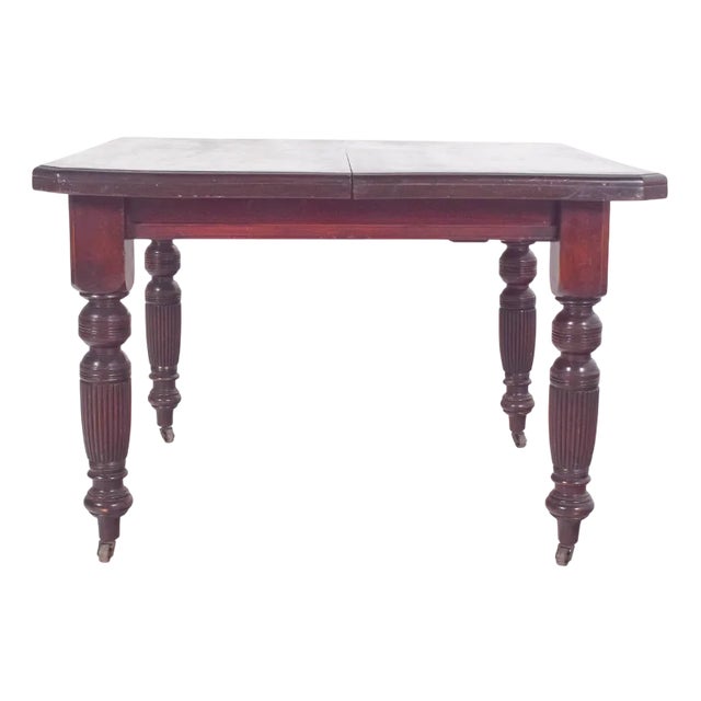 English Victorian Dining Table, 1890s For Sale