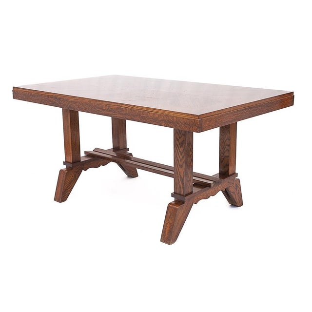 Oak Dining Table, 1890s For Sale - Image 15 of 15