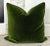 Custom made mohair pillows in Forest Green. This genuine 100% mohair is plush & comfy, a substantial weight, and wears...