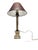 Metal Art Deco Bedside Lamp, Belgium, 1950s For Sale - Image 7 of 9
