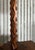 Designer unknown belgium 1960s h 77,5cm ø 25cm a striking vintage table lamp that blurs the line between lighting and...