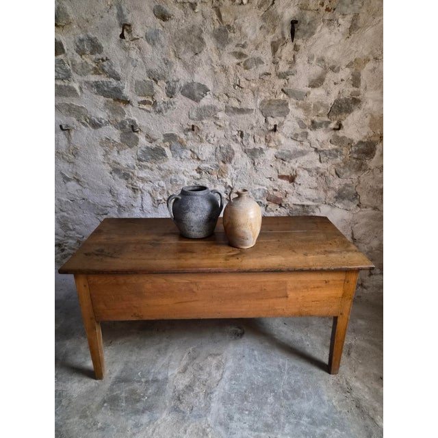 Antique French Oak Flour Chest, 1800s For Sale - Image 15 of 18